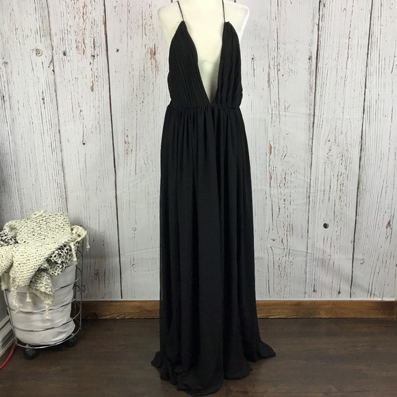 Missguided Dresses Misguided 10 Strap Low Cut Back Formal Maxi